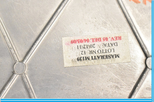 04-13 Maserati Quattroporte M139 Rear Right Door Trim Panel Molding 66940500 Oem