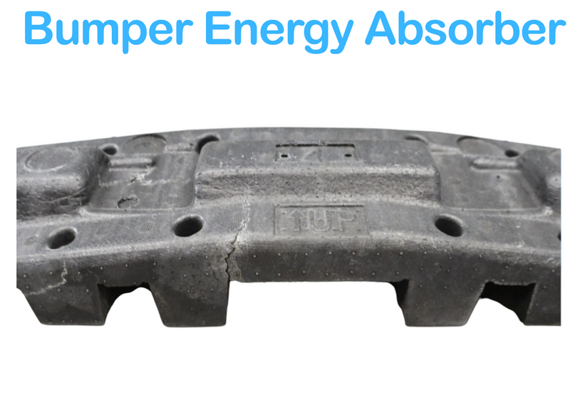 Load image into Gallery viewer, 11-14 Audi A8 A8 Quattro Front Bumper Reinforcement Energy Absorber Foam Oem
