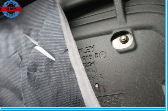 03-10 Bentley Continental GT Rear Right Passenger Side Interior Door Panel Oem