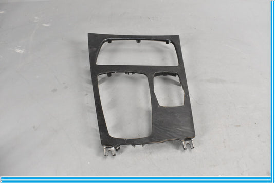 09-15 BMW 750i 750Li Front Center Bezel Console Cup Holder Dark Wood Trim Oem