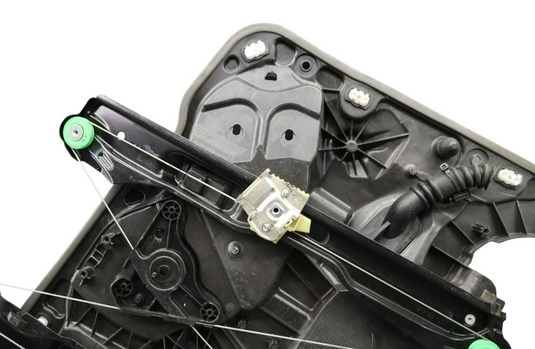 11-17 Volkswagen VW Touareg Rear Right Side Door Window Regulator & Panel Oem