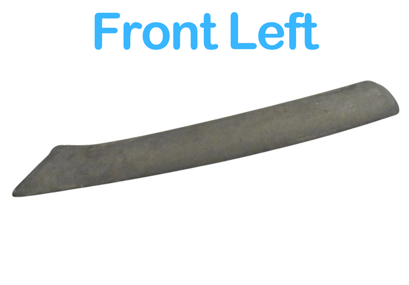 Load image into Gallery viewer, 03-13 Maserati Quattroporte Front Left Side Interior Trim A Pillar Suade Oem
