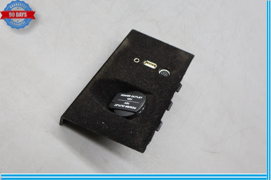 10-16 Porsche Panamera Center Console USB Aux Power Outlet Trim Panel Oem