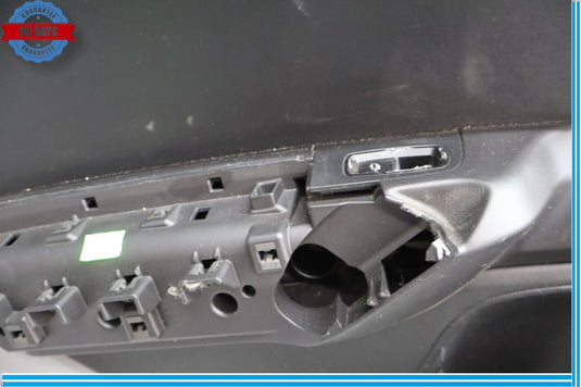 11-18 Porsche Cayenne Rear Left Driver Side Interior Door Panel Black Oem