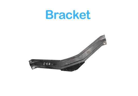 03-13 Maserati Quattroporte Front Upper Radiator Support Bracket 980139333 OEM