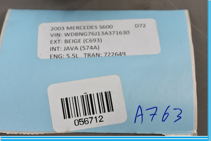 Load image into Gallery viewer, 03-06 Mercedes CL500 S500 S600 S550 Air Intake Hose Pipe Right Side Oem
