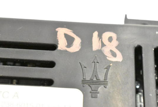 04-08 Maserati Quattroporte Rear HVAC Heater AC Climate Control Panel Oem