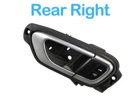 03-12 Bentley Continental Rear Right Passsenger Side Interior Door Handle OEM