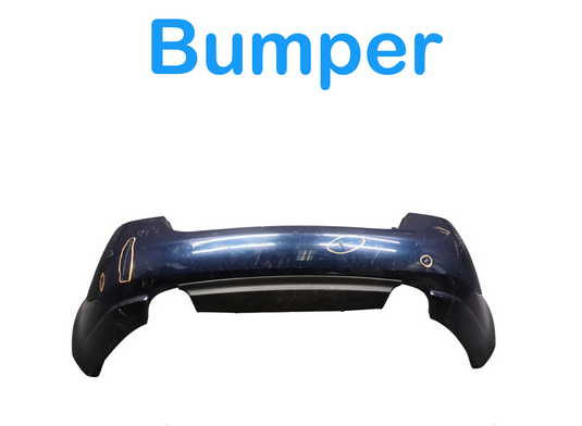 07-11 Jaguar X150 XK XKR Rear Lower Bumper Cover Panel Assembly Oem
