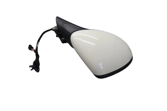 11-14 Porsche Cayenne 958 Front Right Side  Door Mirror w/Blind Spot White Oem