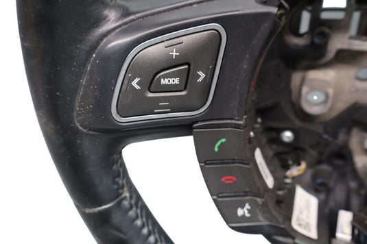 12-19 Range Rover Evoque L538 Steering Wheel w/ Paddle Shifters Black Oem