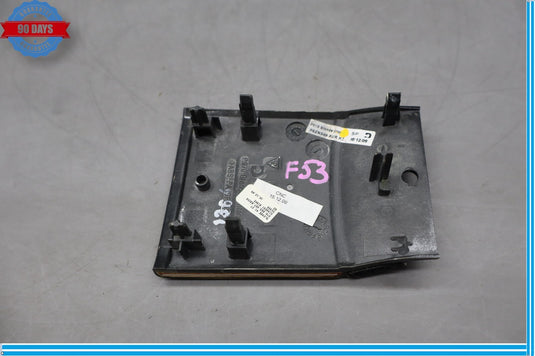 10-16 Porsche Panamera Center Console End Cover Wood Trim Panel Oem