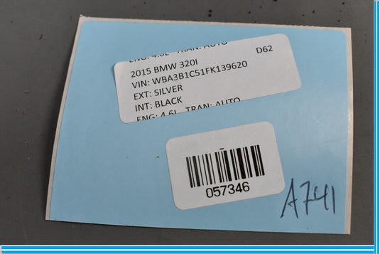 12-18 BMW 320i 328i 428i F30 Ac A/c Air Conditioning Heater Blower Motor Oem