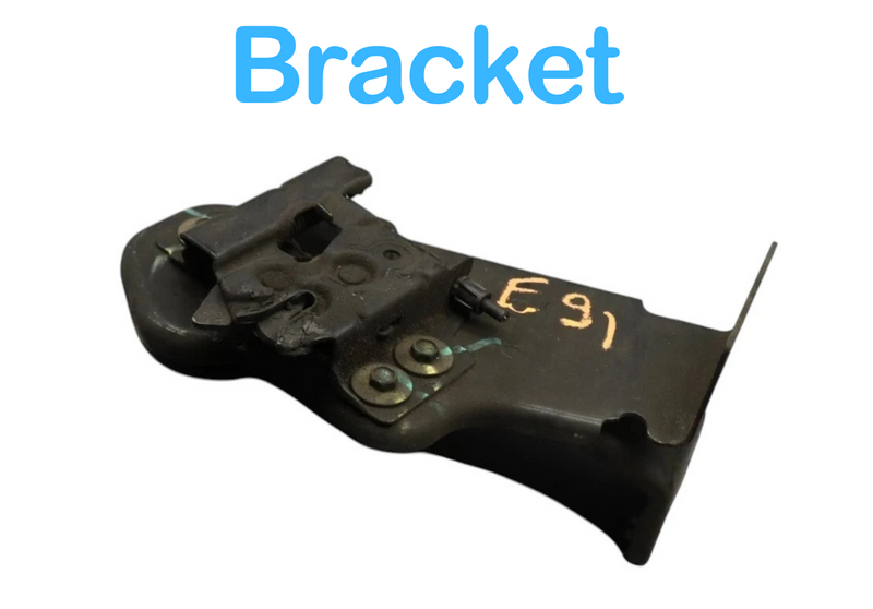 Load image into Gallery viewer, 03-07 Hummer H2 Front Hood Bonnet Lock Latch Bracket Black 15172382 Oem
