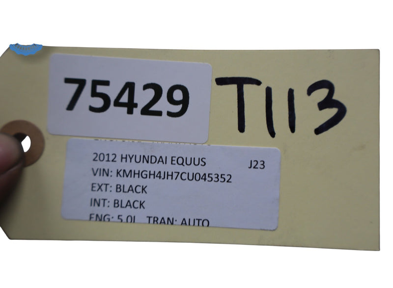 Load image into Gallery viewer, 11-13 Hyundai Equus Rear Right Passenger Side Bumper Trim Molding 866763N000 Oem
