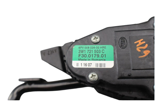 03-13 Bentley Continental GTC GT Flying Spur Brake Pedal Assembly 3W1723029C OEM