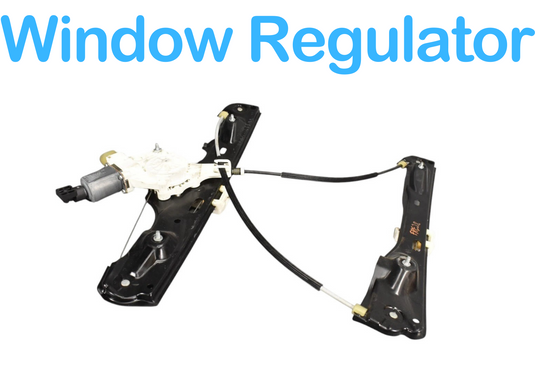 12-15 BMW E84 X1 Front Right Passenger Side Door Window Regulator w/ Motor OEM