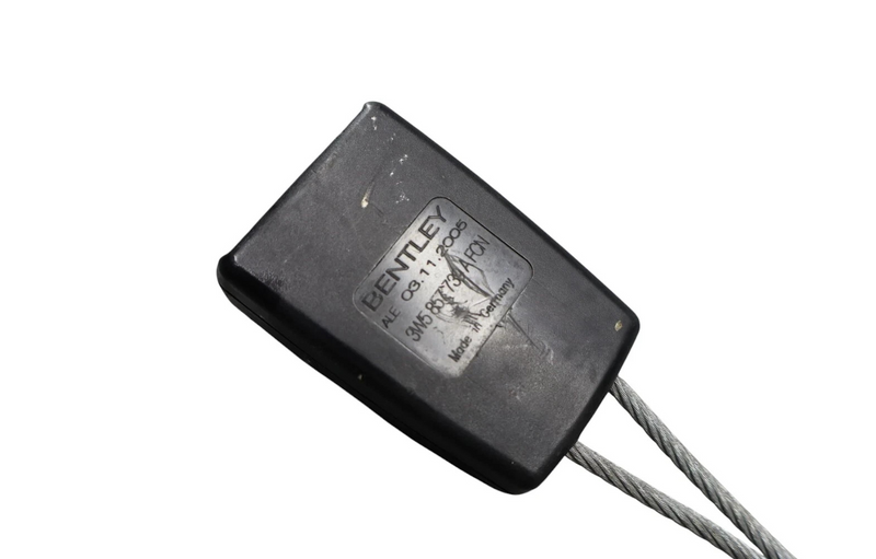 Load image into Gallery viewer, 06-13 Bentley Continental Flying Spur Rear Right Seatbelt Buckle 3W5857739A Oem
