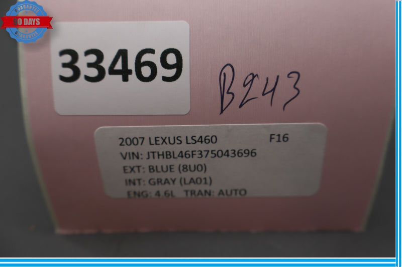 Load image into Gallery viewer, 07-09 Lexus LS460 LS460L TPMS Tire Pressure Monitor Receiver Module Unit Oem
