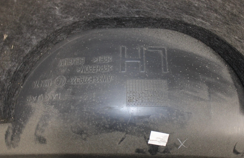 Load image into Gallery viewer, 10-19 Jaguar XJ X351 Rear Left Driver Side Fender Liner Splash Guard Shield Oem
