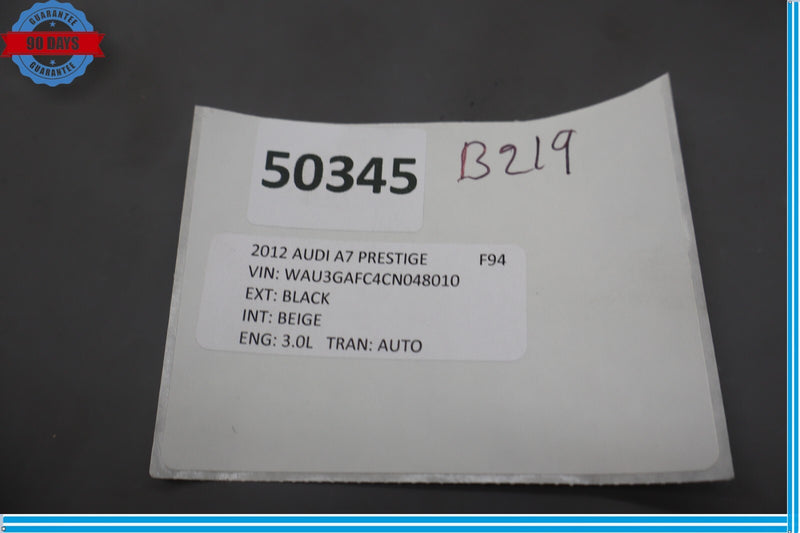 Load image into Gallery viewer, 12-18 Audi A7 Quattro Rear Center Console Back Cover Panel Bezel Trim Oem
