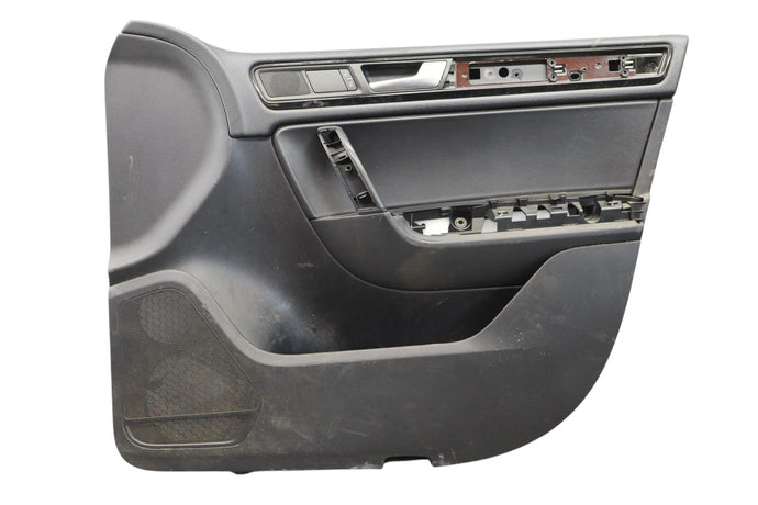 11-14 Volkswagen VW Touareg Front Right Passenger Side Interior Door Panel Oem