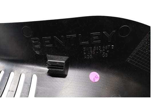 03-10 Bentley Continental GT Coupe Rear Left Side Trunk Cover Panel Trim OEM