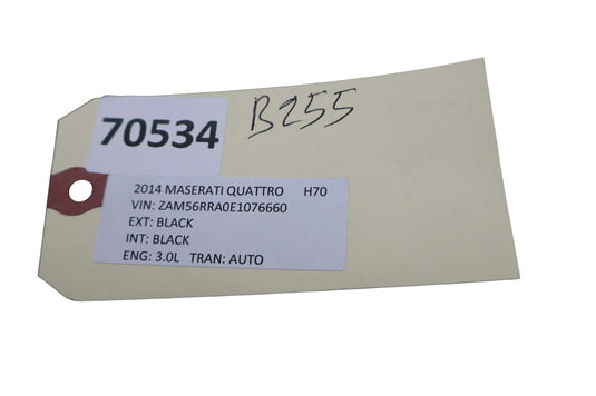 14-15 Maserati Quattroporte ECU Suspension Control Module Unit 670008403 Oem