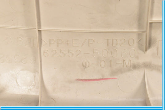 07-12 Lexus XF40 LS460 Rear Left Driver Side Seat Trim Garnish 6255250060 Oem