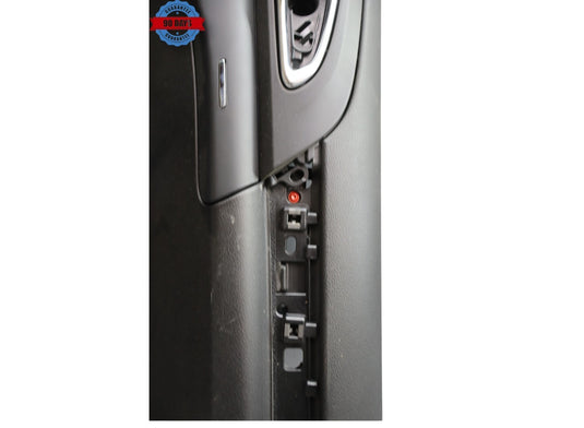11-18 Porsche Cayenne 958 Turbo S Rear Right Side Interior Door Panel Black Oem