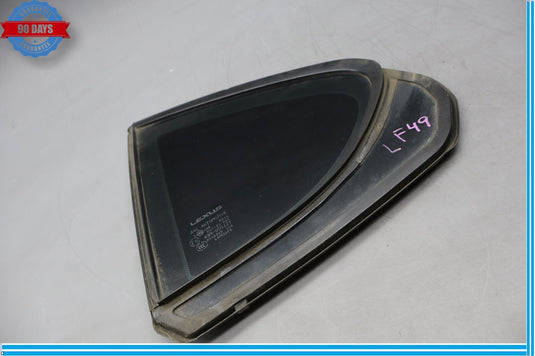 07-17 Lexus LS460 LS460L Rear Left Driver Side Door Corner Quarter Window Oem