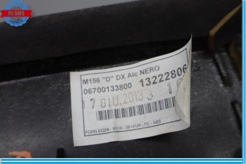Load image into Gallery viewer, 14-21 Maserati Quattroporte Rear Right Suede C Pillar Cover Trim Black Oem
