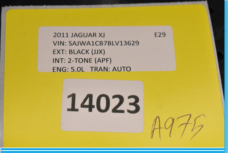 Load image into Gallery viewer, 09-15 Jaguar XJ XJL Front Right Passenger Side Seat Carpet Trim Oem
