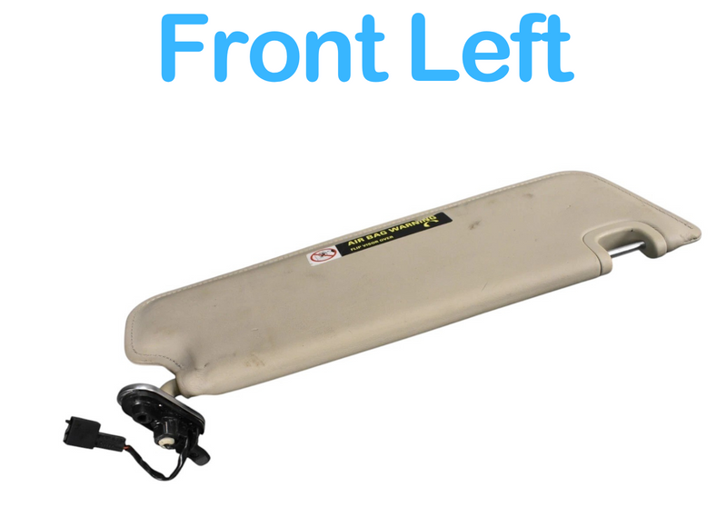 Load image into Gallery viewer, 03-18 Bentley Continental Front Left Driver Side Sun Visor Shade Sunvisor Oem
