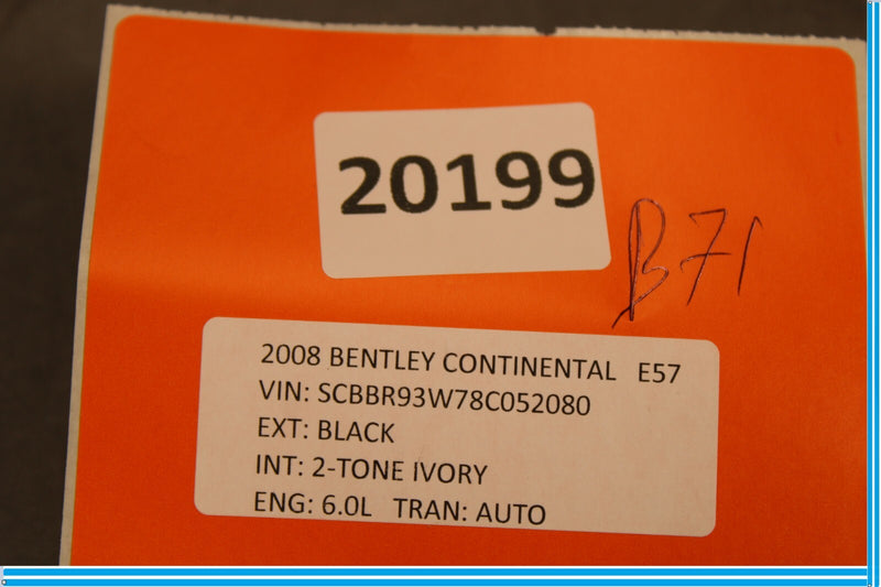 Load image into Gallery viewer, 06-12 Bentley Continental Rear Right Passenger Side Door Warning Light Oem
