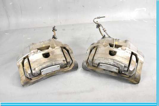 10-15 Jaguar XJ Front Left & Right Side Brake Caliper Set Oem
