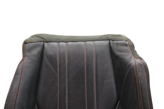 14-17 Maserati Ghibli Front Left Driver Side Lower Bottom Seat Cushion Black Oem