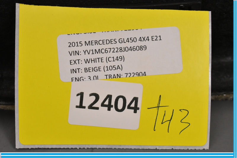 Load image into Gallery viewer, 12-19 Mercedes GL450 X166 Right Side Trunk Quarter Trim Panel Insert Tray Oem

