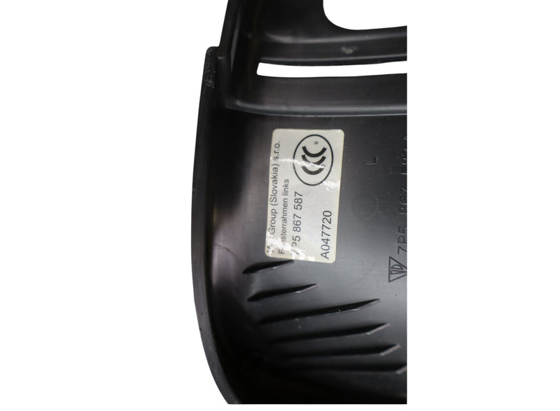 Load image into Gallery viewer, 11-18 Porsche Cayenne 958 Turbo Rear Left Side Upper Trim Panel 7P5867587 Oem
