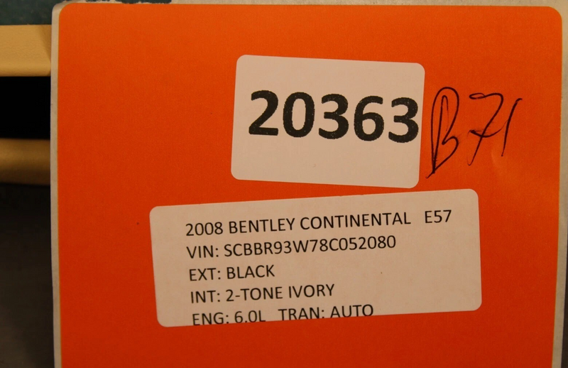 Load image into Gallery viewer, 06-13 Bentley Continental Rear Right Passenger Side Picnic Table Tray Black OEM
