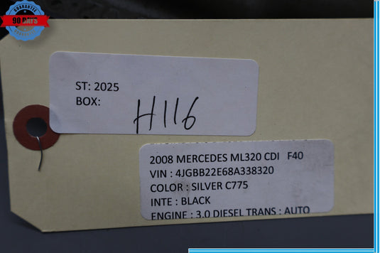 06-12 Mercedes W164 GL320 ML320 Front Right Side Speaker Door Mirror Cover Oem