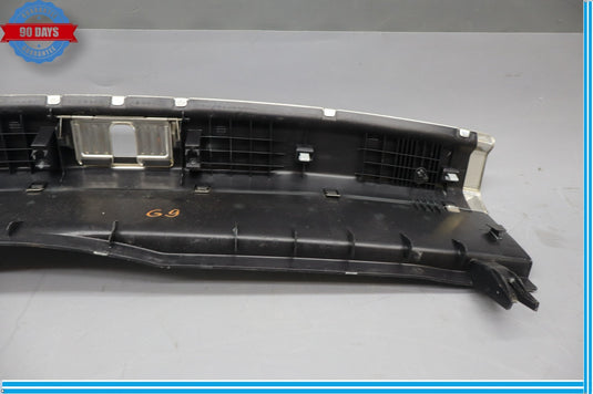 12-18 Audi A7 Quattro Rear Trunk Latch Lock Sill Scuff Plate Trim Cover Oem