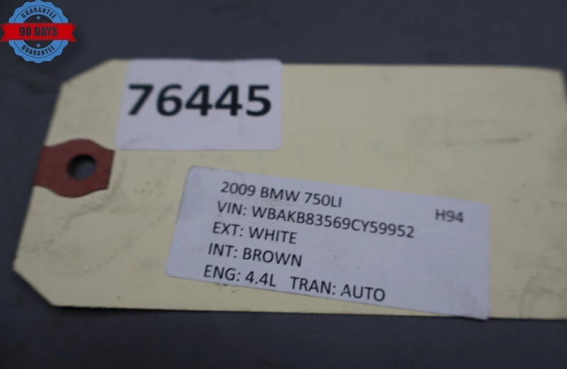 Load image into Gallery viewer, 09-15 BMW 740i 740Li 750i 750Li Rear Active Stabilizer Bar 37126775187 Oem
