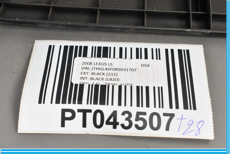 Load image into Gallery viewer, 07-12 Lexus LS460 Front Right Seat Lower Trim Cover Black 71867-50040 Oem
