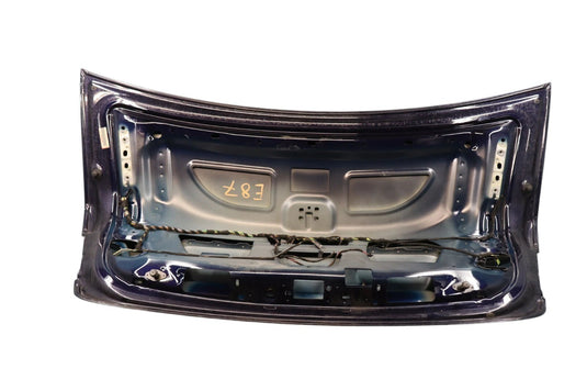 10-16 Mercedes E350 E550 W212 Trunk Door Hatch Deck Lid Shell Blue Oem