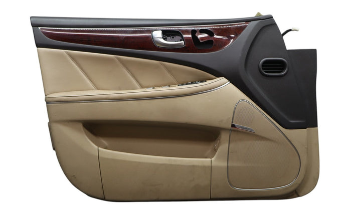 11-12 Hyundai Equus SIG Front Left Driver Side Interior Door Trim Panel Oem