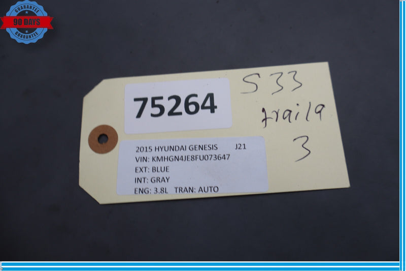 Load image into Gallery viewer, 15-17 Hyundai Genesis Rear Right Passenger Side Interior Door Panel Trim Oem

