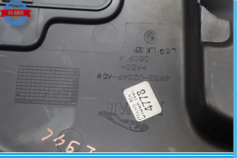Load image into Gallery viewer, 07-08 Jaguar XK X150 Front Left Door Sill Kick Panel Trim 6W8302349AD Black Oem
