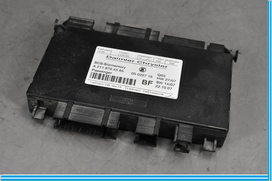 03-12 Mercedes CLS550 E550 W219 Front Right Seat Control Module Oem