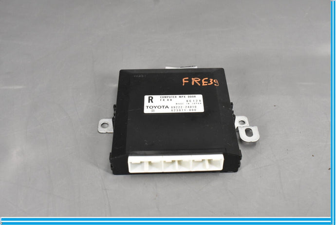 02-10 Lexus SC430 Front Right Passenger Side Door Control Module Unit Oem